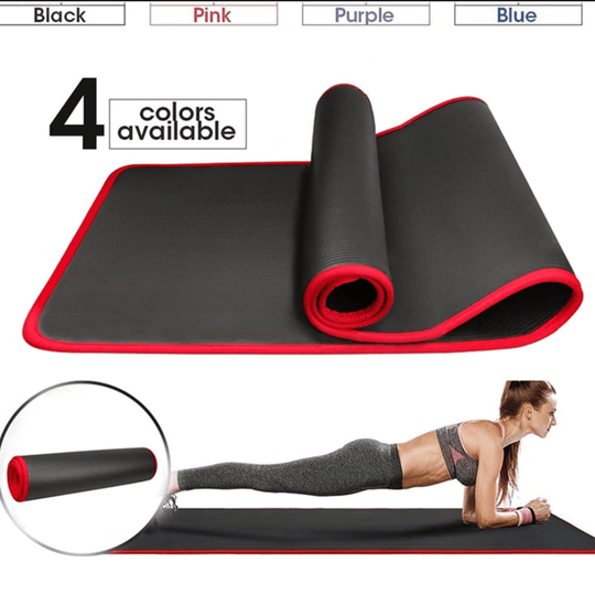 Yogamatte Rutschfest Für Frauen Und Männer Mit Extra Dicke Polsterung Ideal Für Yoga Und Pilates 4