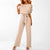 Variant image for Damen Jumpsuit Elegant mit Breiten Beinen aus Polyester für Festliche Anlässe-5