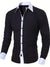 Variant image for Herrenhemd Langarm Kontrastdesign 100% Baumwolle Casual-8