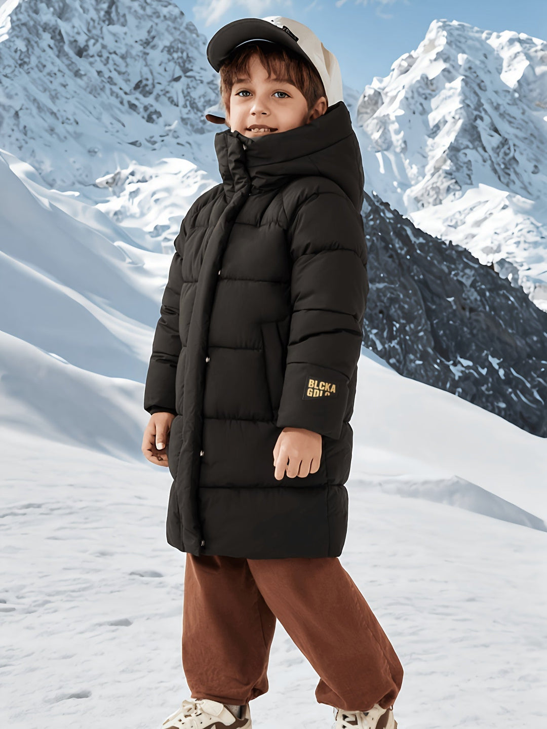 Jungenjacke 116 Halblang Mit Reißverschluss Modernes Design Atmungsaktiv 2