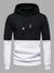 Herren Kapuzenpullover Waffelmuster Baumwolle Zip Hoodie-2