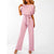Variant image for Damen Jumpsuit Elegant mit Breiten Beinen aus Polyester für Festliche Anlässe-29