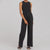 Variant image for Damen Jumpsuit Schwarz Elegant Leichtes Material für Sommerfestivals-10