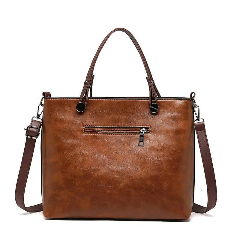 Damentasche Elegantes Design Hochwertiges Leder Geräumig 5