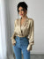 Damenbluse Elegante Satin für Festliche Anlässe, Bequeme Passform, Zeitloses Design-5