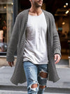 Herren Strickjacke Klassisch Rundhalsausschnitt Hochwertiges Strickmaterial-2