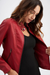 Motorrad-Lederjacke für Frauen