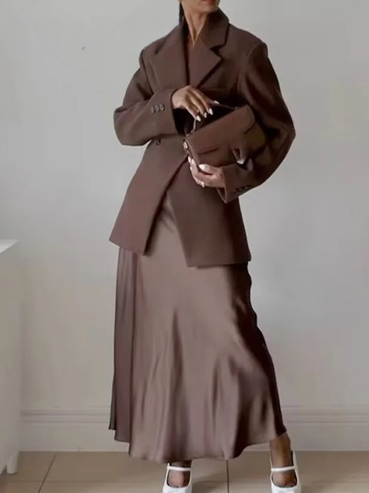 Damenblazer mit Umlegekragen