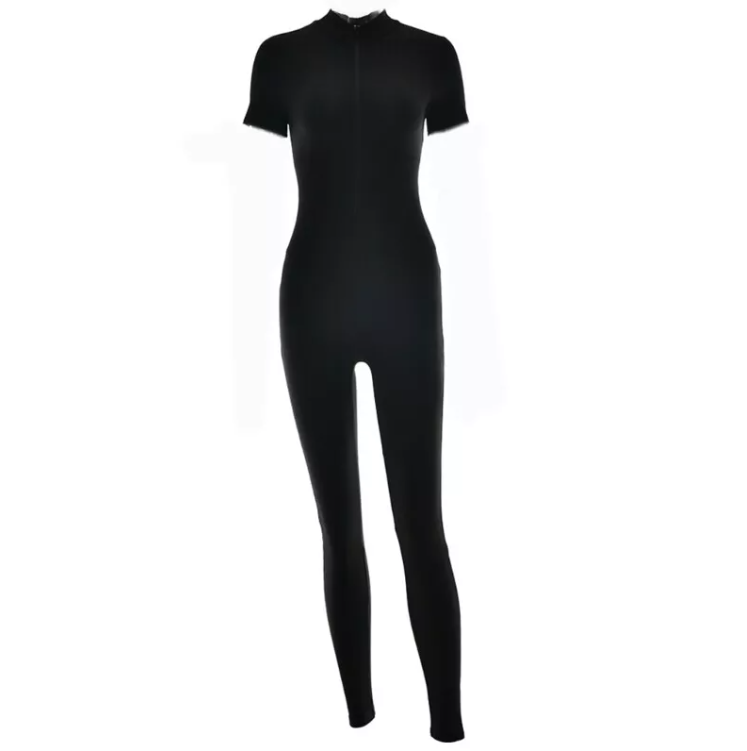 Kurzärmliger Fitness-Anzug für Frauen