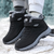 Leichte Damen-Schneestiefel mit Fell