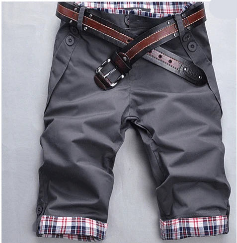 Variant image for Herren Cargo Shorts Bequemer Schnitt Praktische Taschen 100% Baumwolle-14