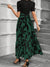 Damen Kleid Blumendruck Rundhalsausschnitt Baumwolle – Sommerkleider für Hochzeitsgäste und Alltag-3