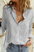 Variant image for Damen Bluse Elegante V-Ausschnitt mit Stickereien-11