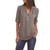 Damenbluse mit tiefem V-Ausschnitt aus Chiffon