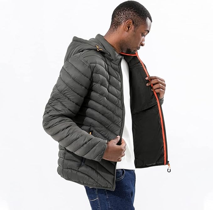 Leichte Steppjacke aus Baumwolle für Männer