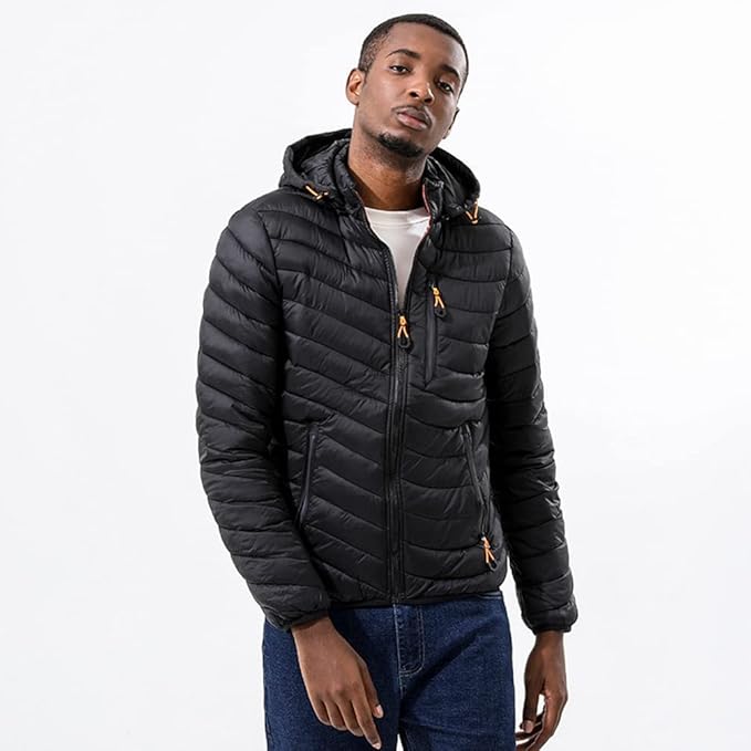 Leichte Steppjacke aus Baumwolle für Männer