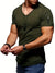 Variant image for Herren T-Shirt V-Ausschnitt Lässig 100% Baumwolle Kurzarm-26