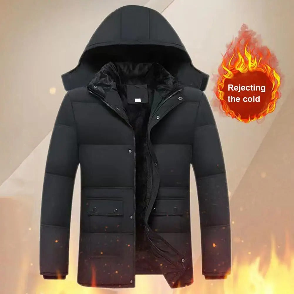 Winddichte Herren-Kapuzenjacke