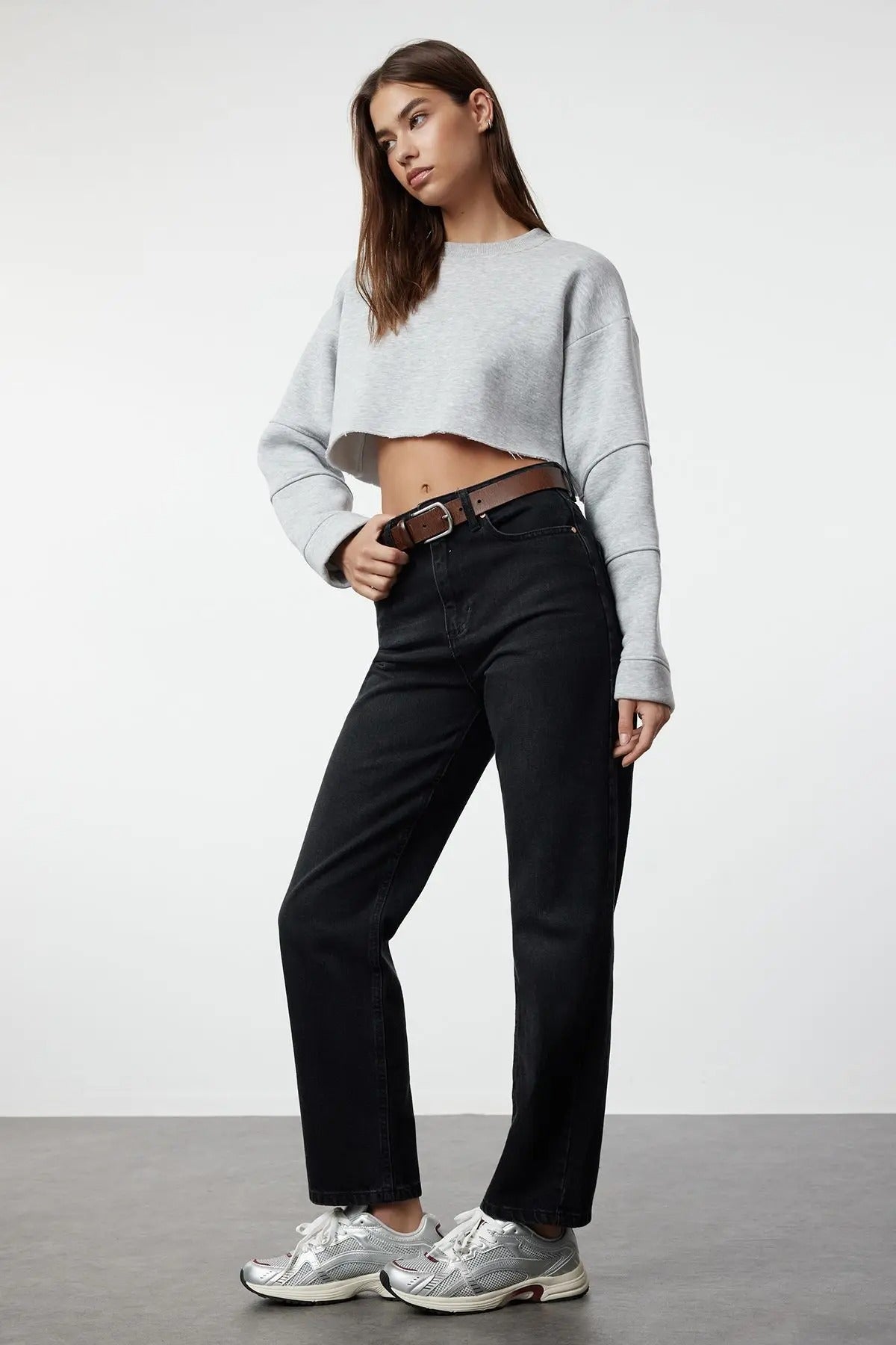 Gerade Denimhose für Damen