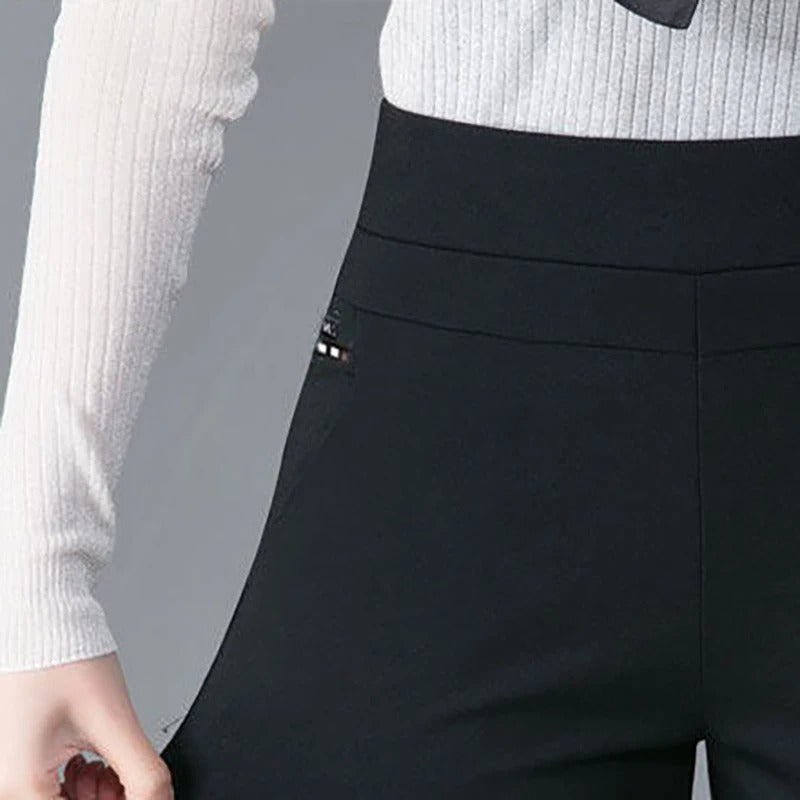 Warme Röhrenhose für Damen
