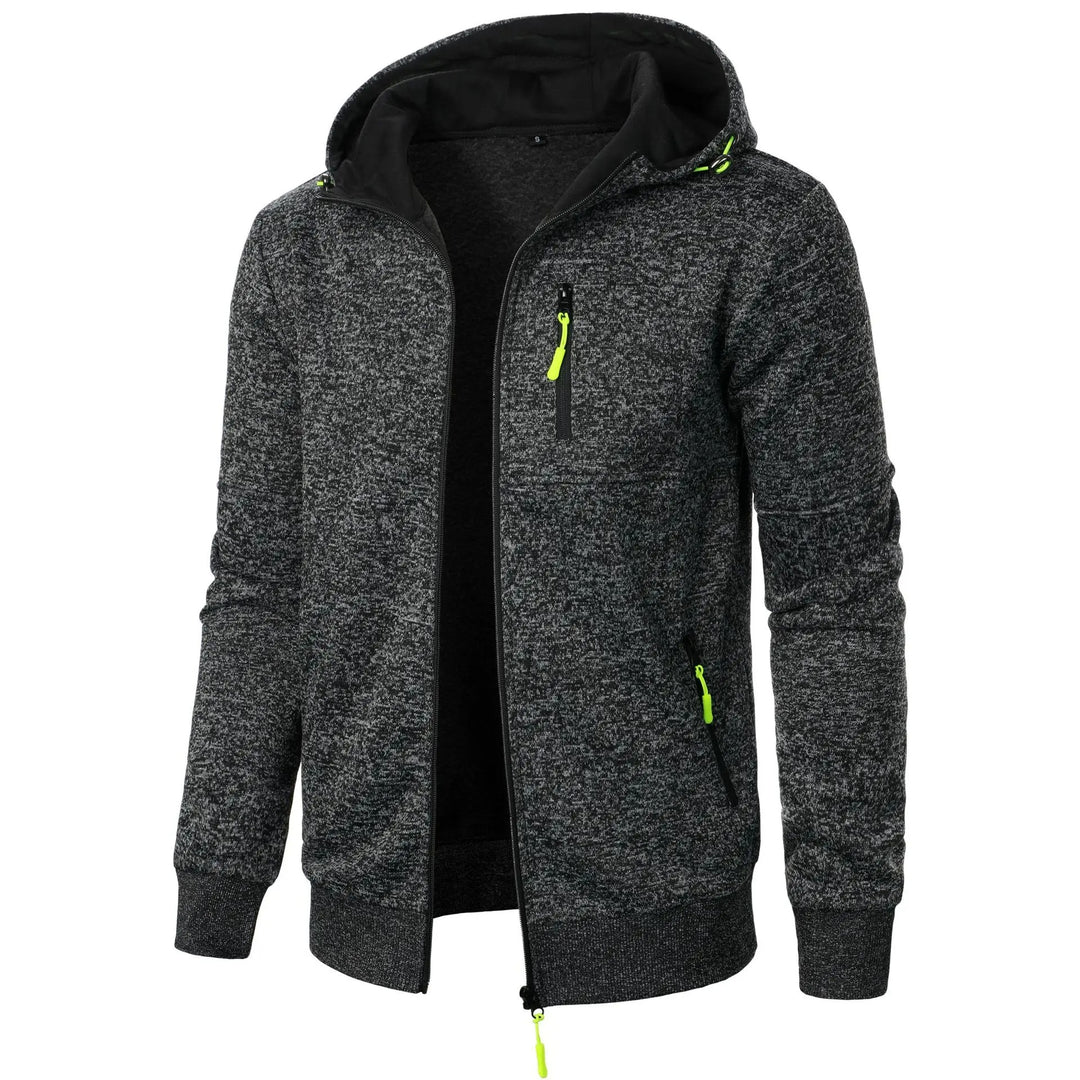 Lässige Sportjacke mit Kapuze für Männer