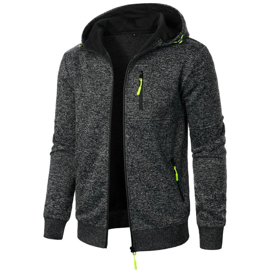 Lässige Sportjacke mit Kapuze für Männer