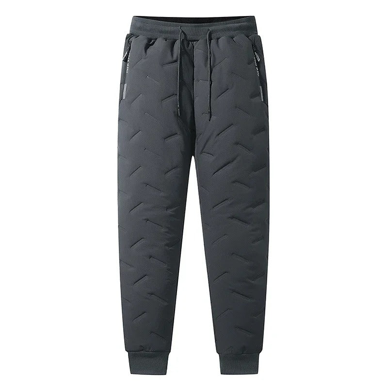 Herren-Jogginghose aus verdickter Wolle