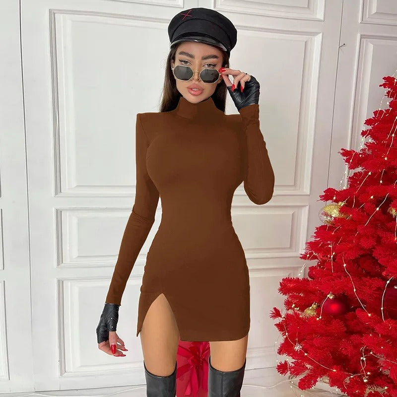 Langärmeliger Bodycon für Frauen