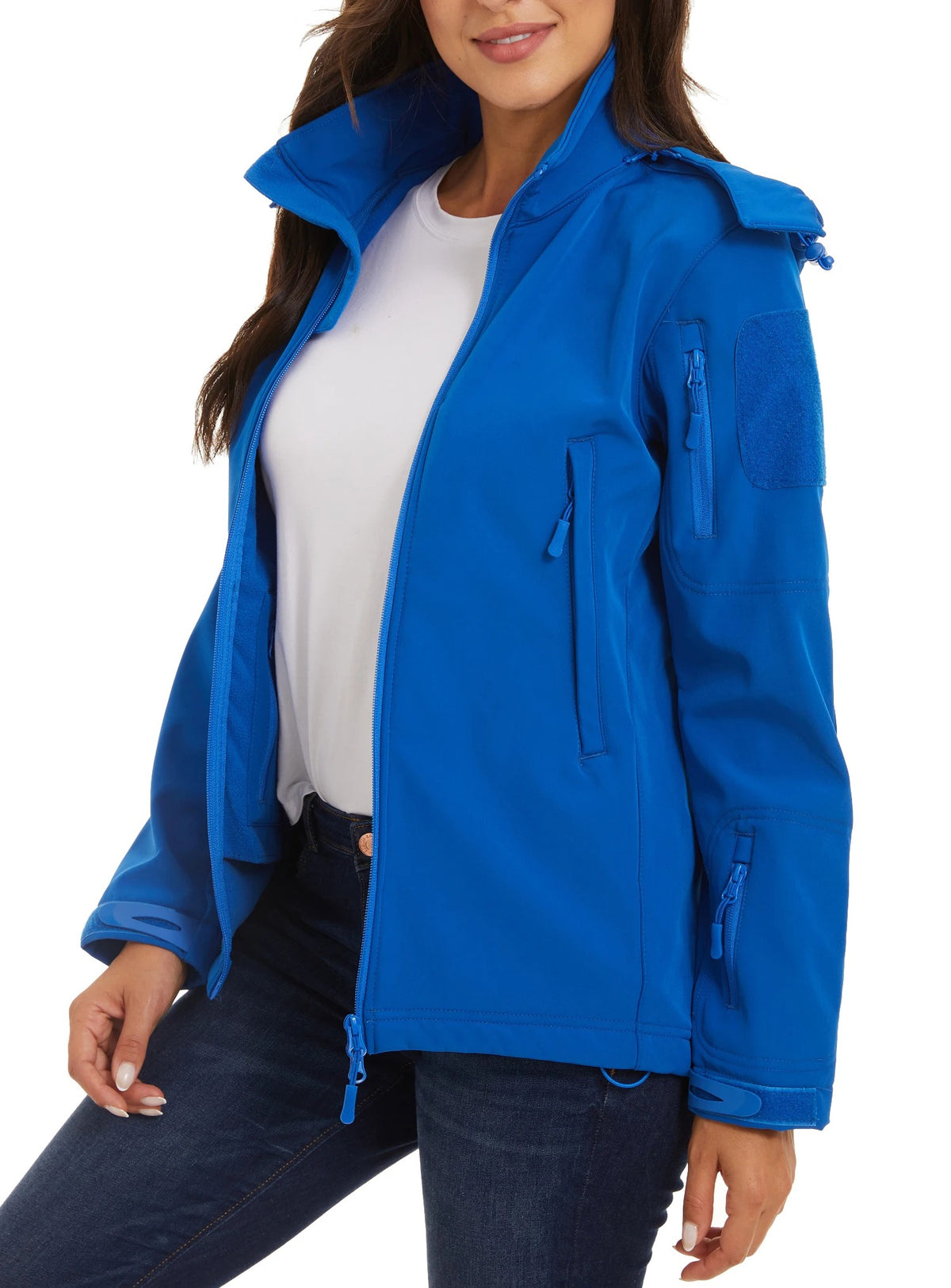Damen Softshell-Fleecejacke