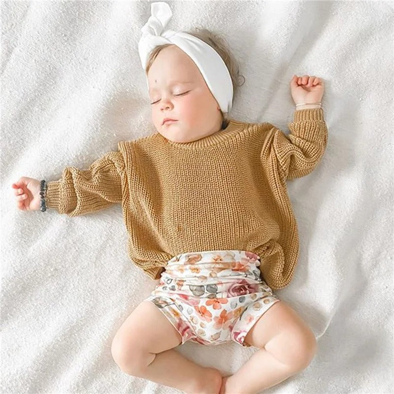 Lässiger Strickpullover für Kinder