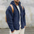 Doppelseitige Herren-Fleecejacke