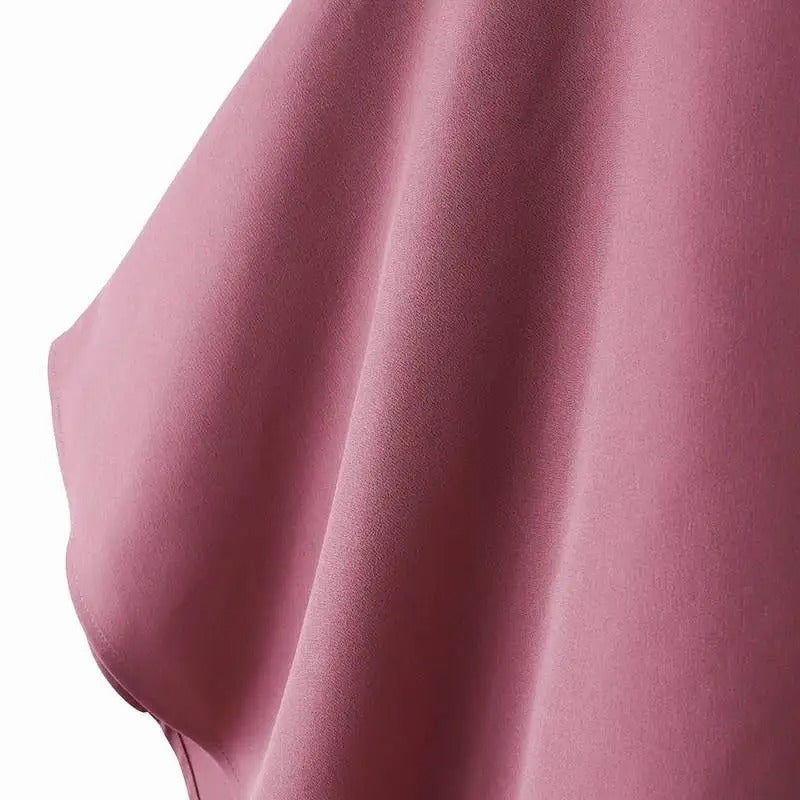 Damenbluse mit 3/4-Ärmeln und Rüschen