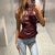 Ärmelloses Damen-Tanktop aus Leder