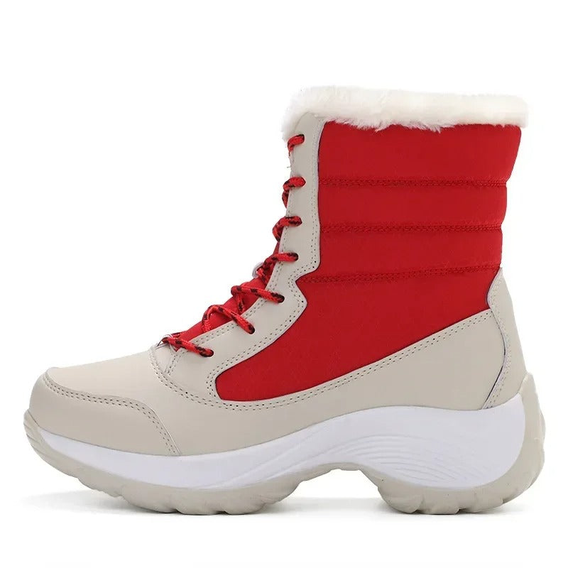 Frauen Plattform Outdoor Schneestiefel