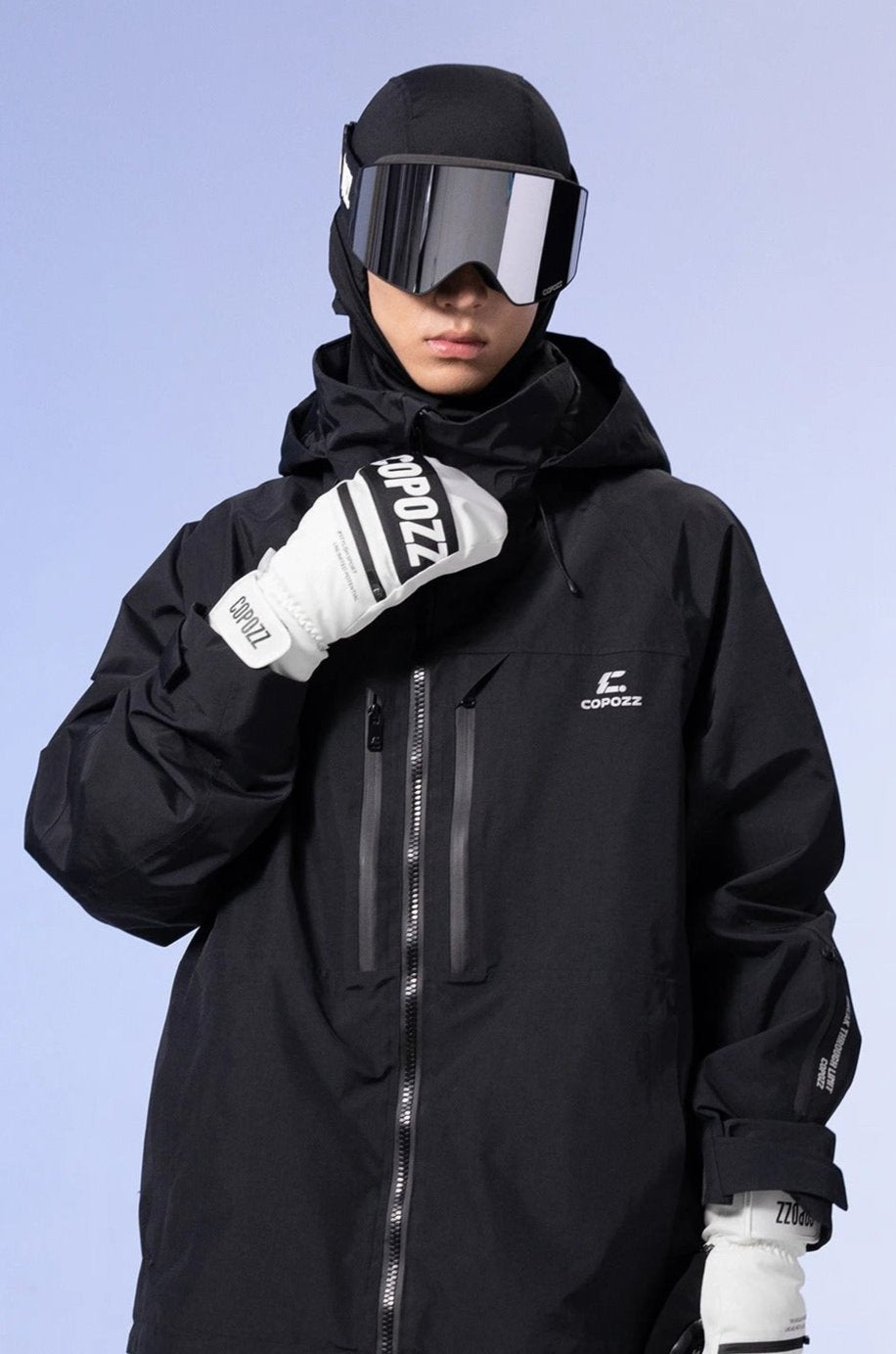 Professionelle dicke Skihandschuhe