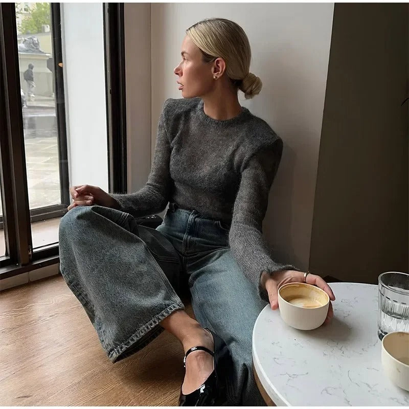 Feinstrick-Pullover für Damen