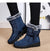 Warme Baumwollpelz-Stiefeletten für Frauen