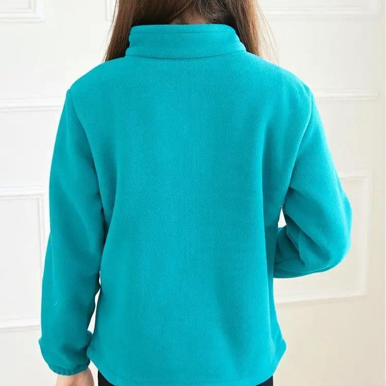 Warme Winter-Fleecejacke für Damen