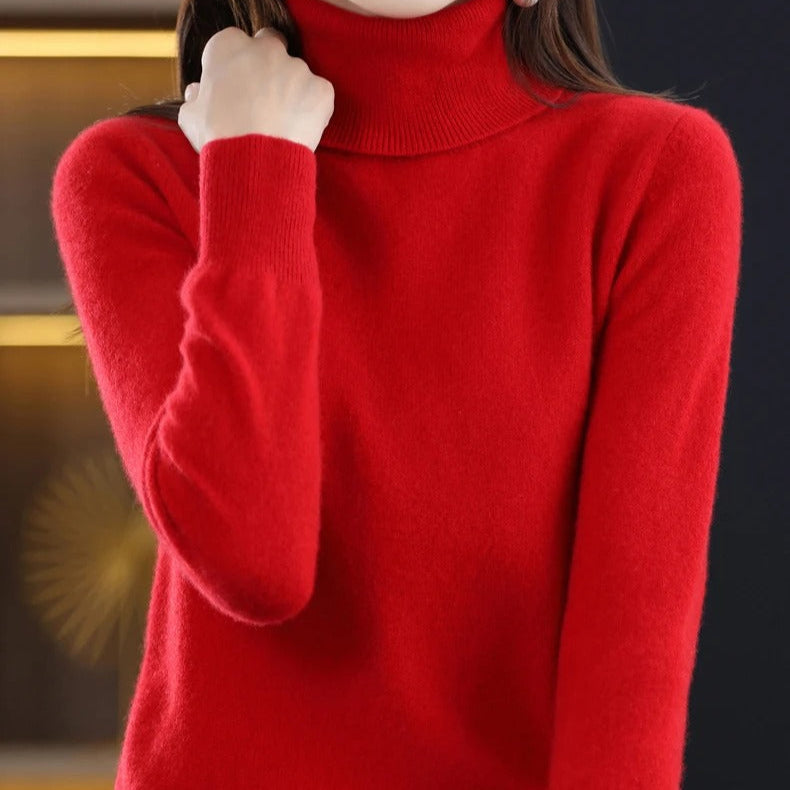 Damen-Strickpullover aus Kaschmir