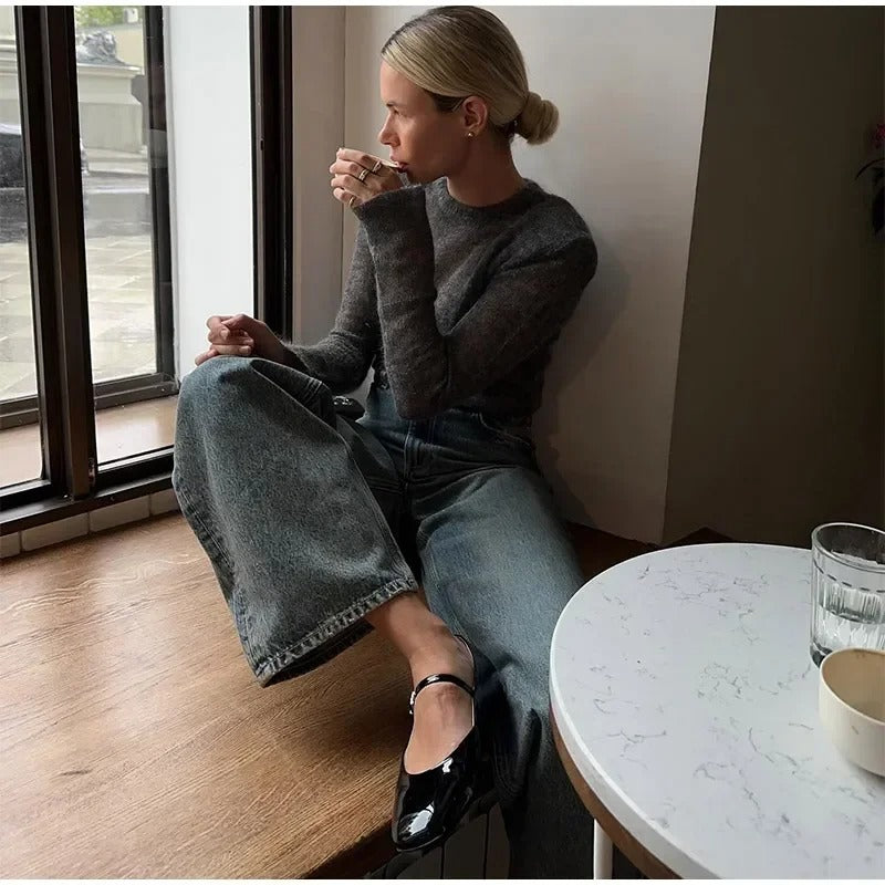 Feinstrick-Pullover für Damen