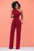 Ein-Schulter-Bodycon-Overall