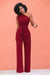 Ein-Schulter-Bodycon-Overall
