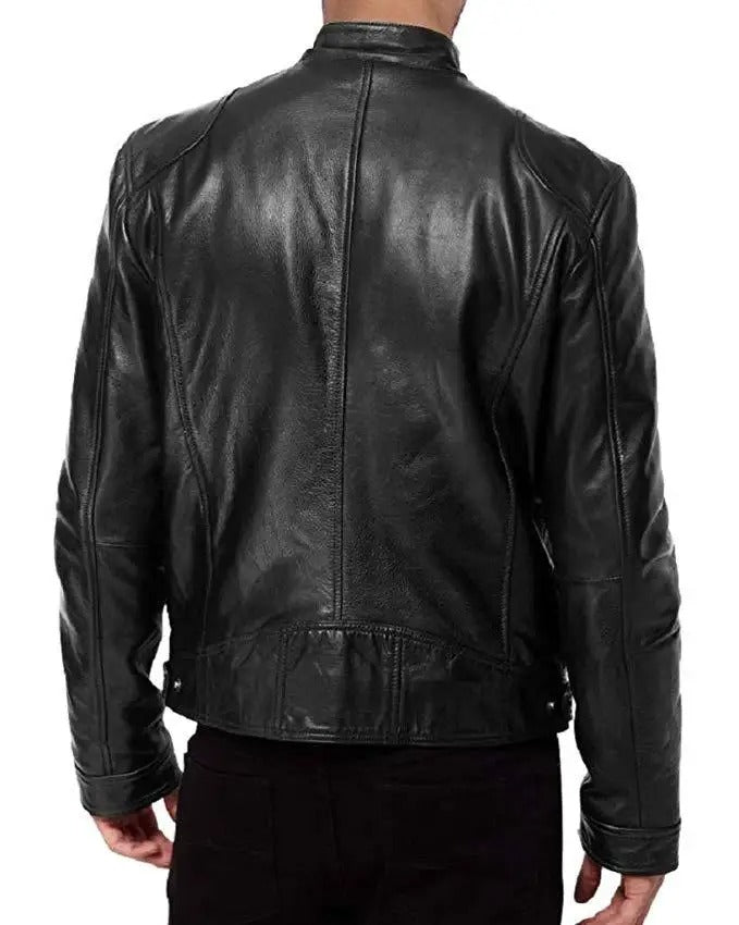 Motorrad-Lederjacke für Männer