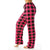Karierte Pyjama für Damen