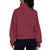 Damen-Fleecejacke mit Stehkragen