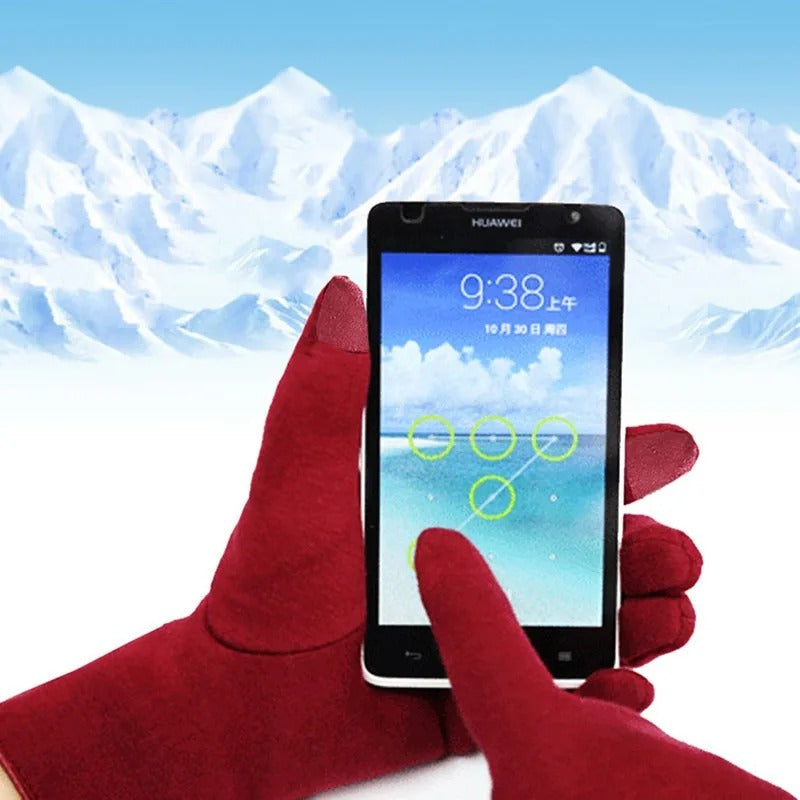 Fleecegefütterte Thermofäustlinge für Damen