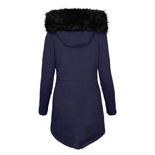 Kapuzenjacke aus Baumwolle für Frauen