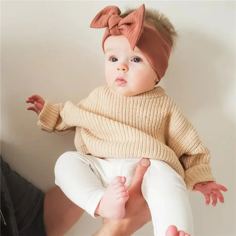 Lässiger Strickpullover für Kinder