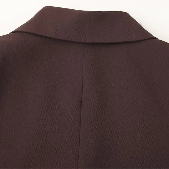 Damenblazer mit Umlegekragen