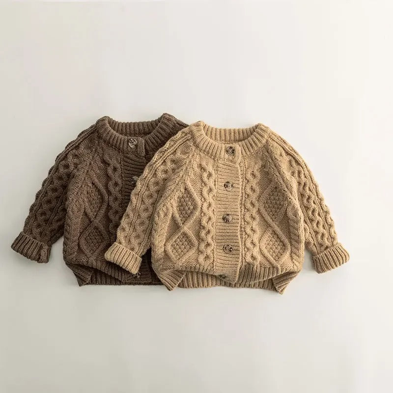 Baumwollstrickpullover für Kinder